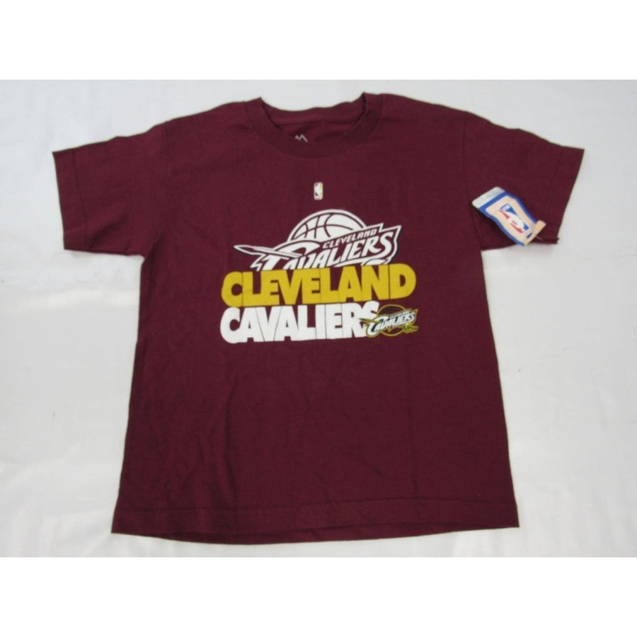 Cleveland Cavaliers Youth Size S Small Maroon Majestic Shirt 18 Image 1