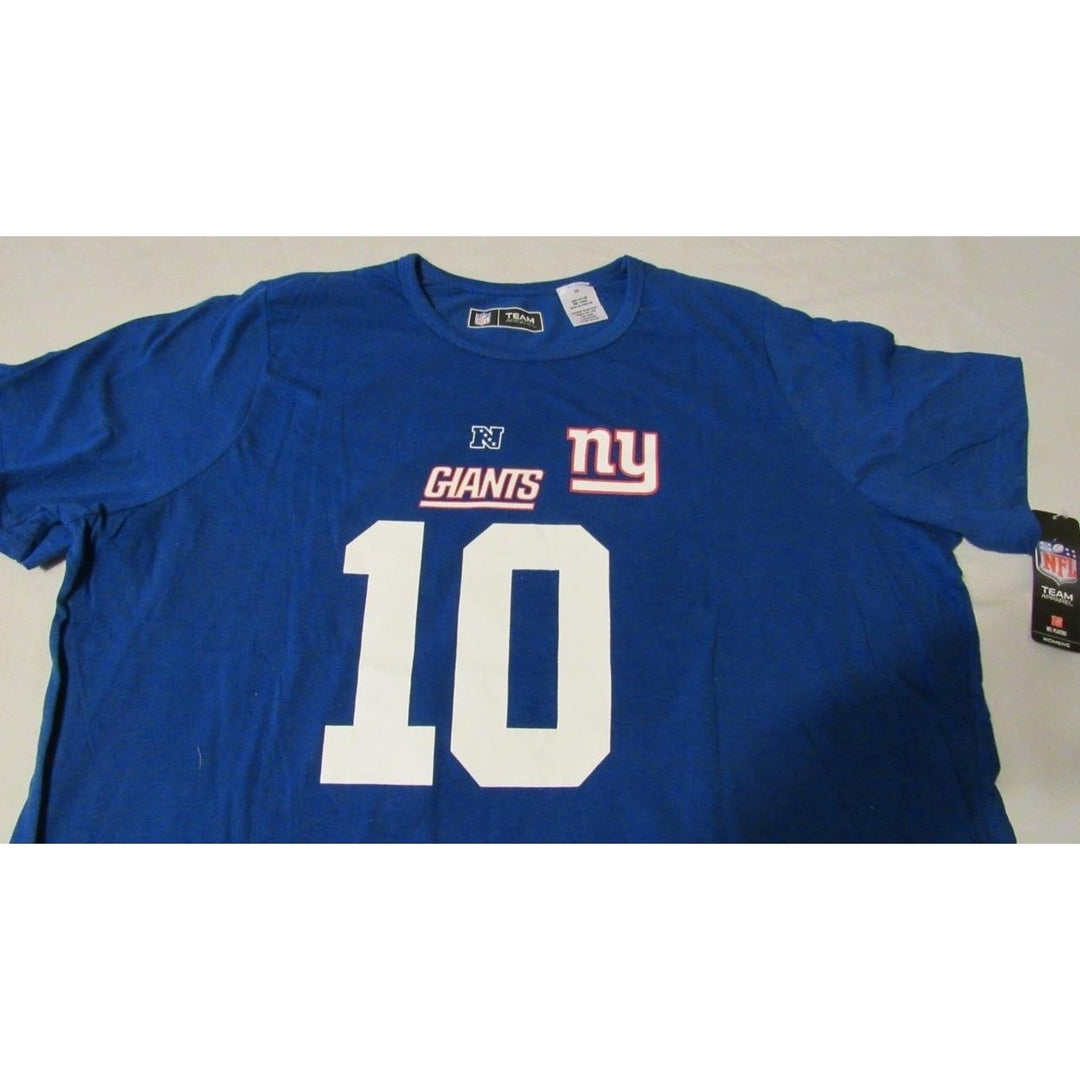 York Giants 10 Eli Manning Womens Plus Size 2X Blue Majestic Shirt Image 3