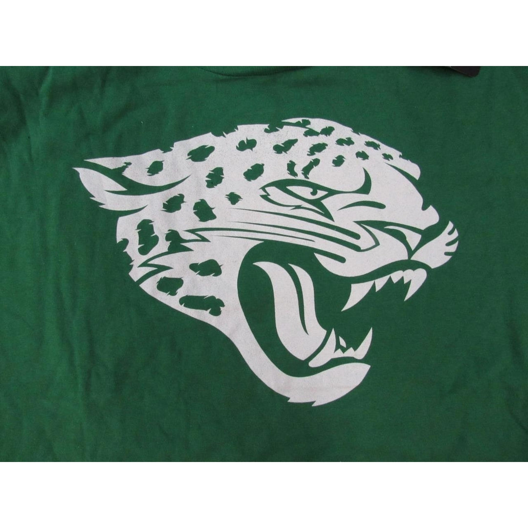 Jacksonville Jaguars Mens Size S Small Green Long Sleeved Shirt Image 3