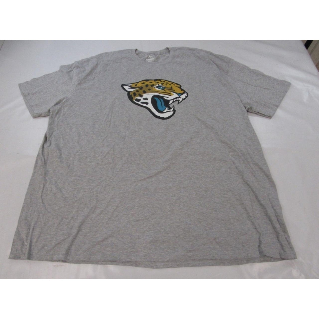 Jacksonville Jaguars 74 Cam Robinson Mens Size 5XL 5XLarge Gray Shirt Image 1