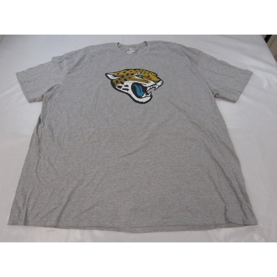 Jacksonville Jaguars 74 Cam Robinson Mens Size 5XL 5XLarge Gray Shirt Image 1