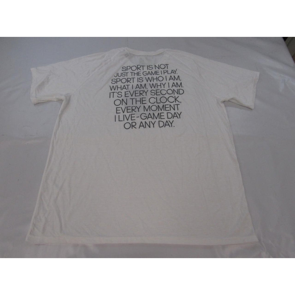 Dallas Mavericks "Sport Is Who I Am" Mens Size 2XL White Adidas Shirt Image 2