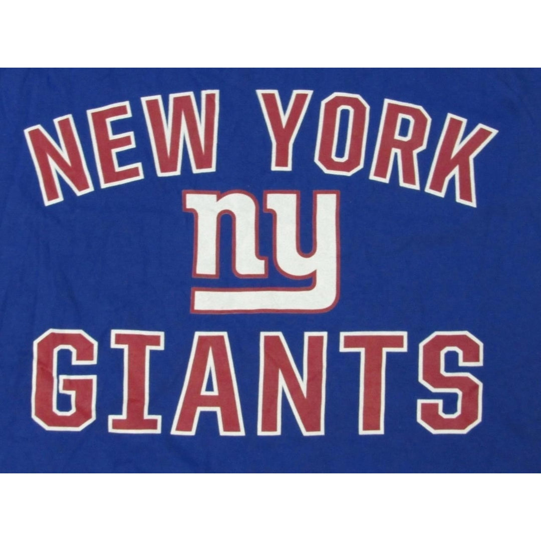 York Giants NY Mens Size L Large Blue Shirt Image 3