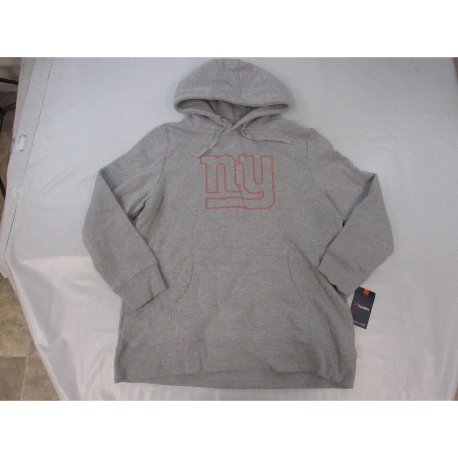 York Giants Mens Size 3XL 3XLarge Grey Hoodie Image 1