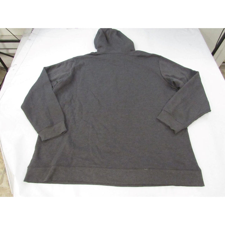 Washington Capitals Mens Size 4XLT 4XL-Tall Grey Hoodie Image 3