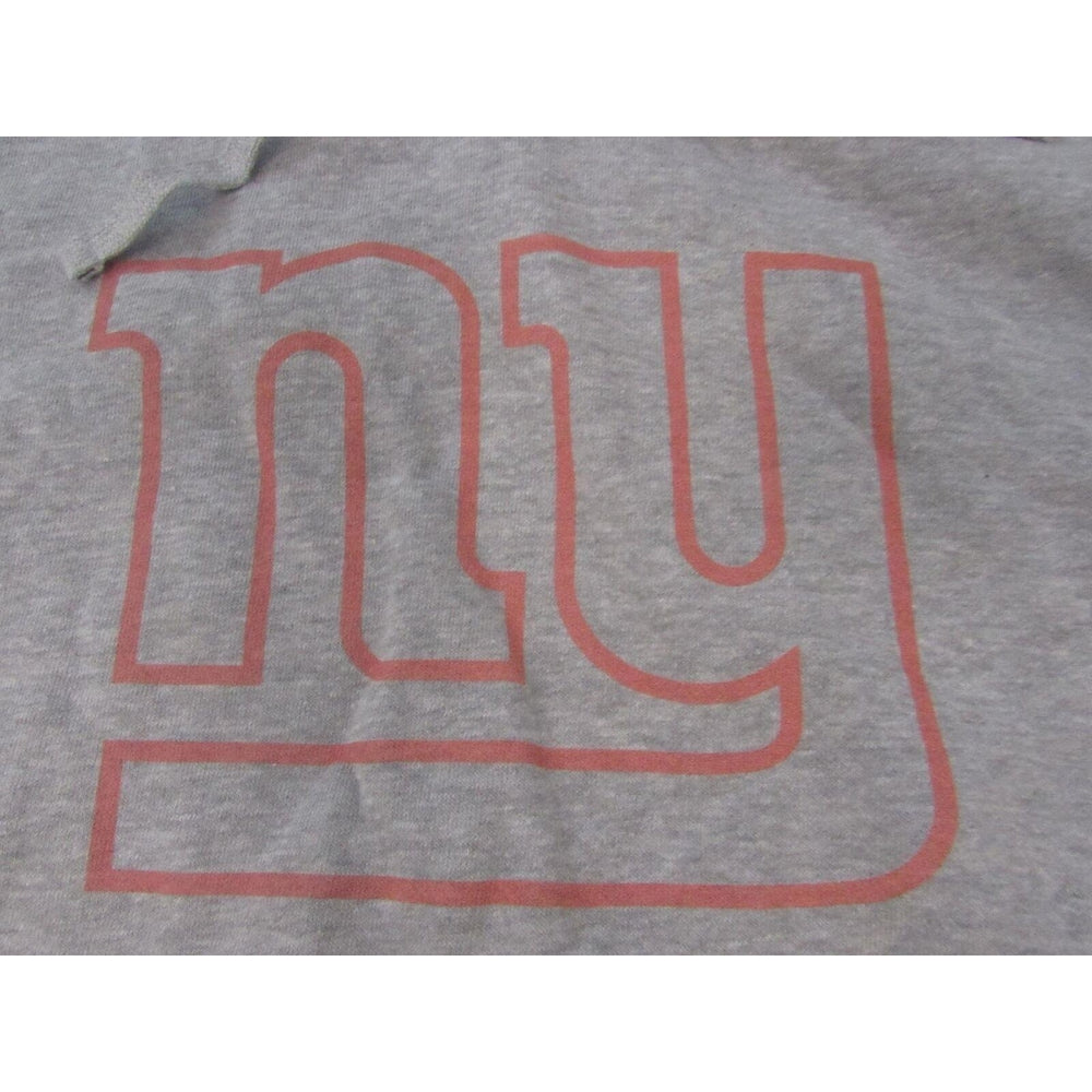 York Giants Mens Size 3XL 3XLarge Grey Hoodie Image 2