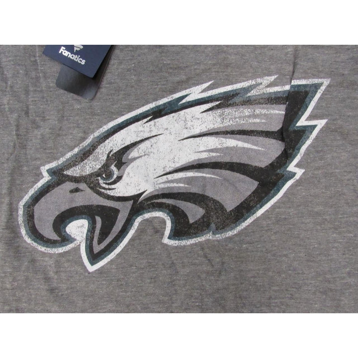 Philadelphia Eagles Mens Size 3XL Heathered Gray Shirt Distressed Print Image 3