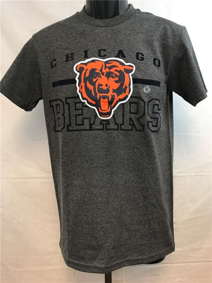 Chicago Bears Mens Size S Small Grey Shirt Majestic MSRP 28 Image 1