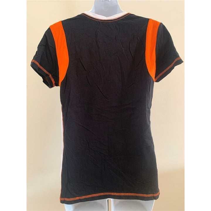 San Francisco Giants Womens Size M Medium Black Majestic Shirt Image 2