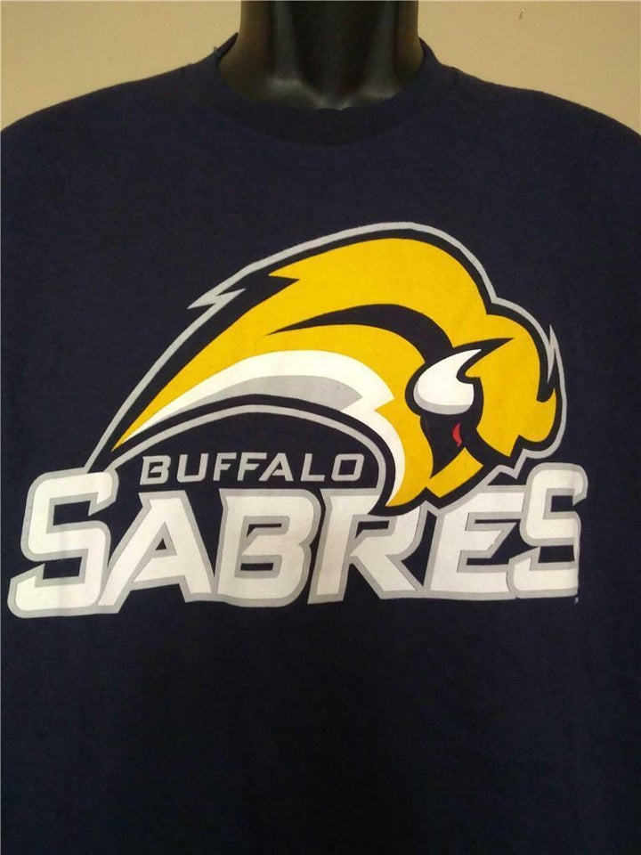 Minor Flaw Buffalo Sabres Mens Size XL Blue Shirt Image 2