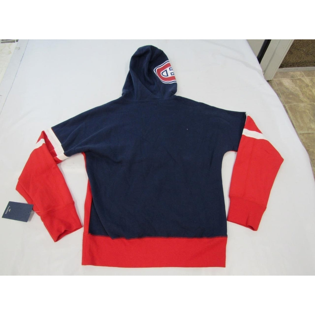 Montreal Canadiens Mens Size 2XL 2XLarge Red Hoodie Image 2