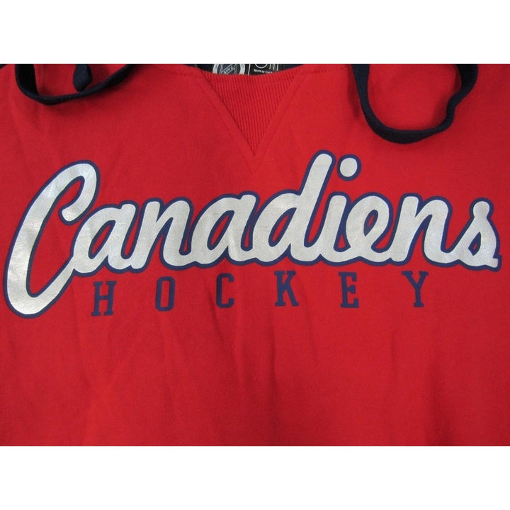 Montreal Canadiens Mens Size 2XL 2XLarge Red Hoodie Image 4