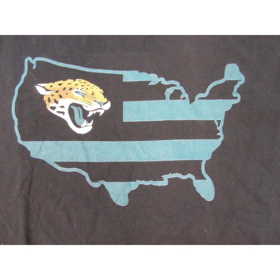 Jacksonville Jaguars Mens Size 2XL 2XLarge Black Shirt Image 3