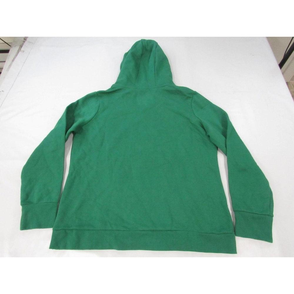 Cleveland Browns Womens Size 2XL 2XLarge Green V-Neck Hoodie Image 2