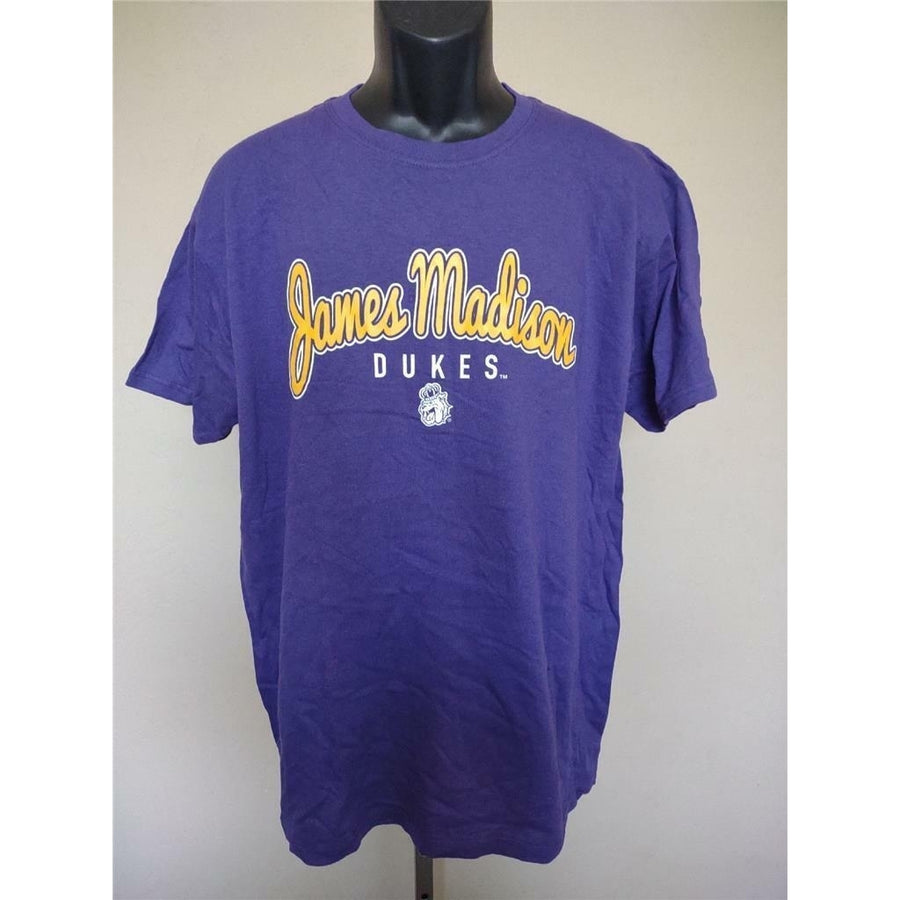 James Madison Dukes Mens Size L Large Purple J. America Shirt Image 1