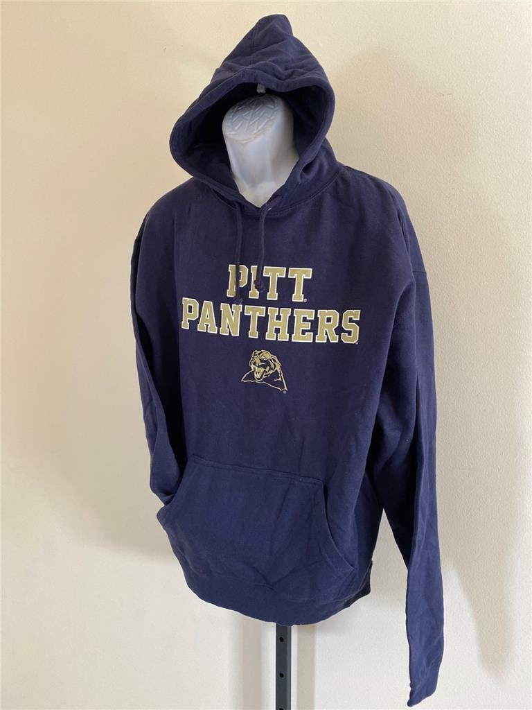 Pittsburgh Panthers Mens Size XL Blue Hoodie Image 2