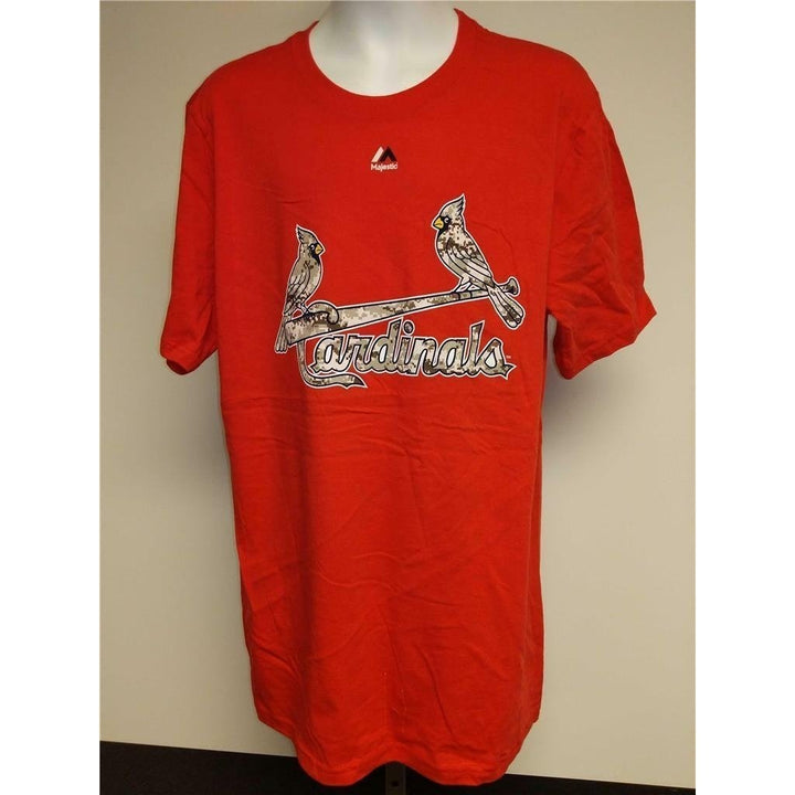 Michael Wacha 52 St Louis Cardinals Red/Camo YOUTH L Large 14/16 Shirt 22 Image 2