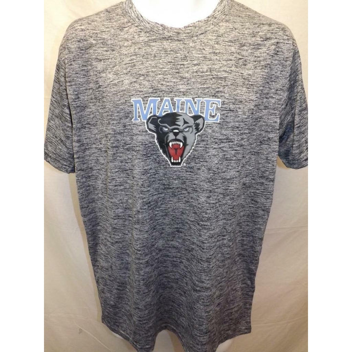 Maine Black Bears Mens Size L Large Polyester Performance Shirt Image 4