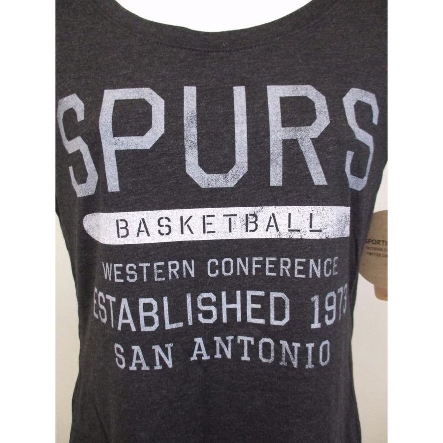 San Antonio Spurs Womens Size M Medium Scoop Neck Shirt Image 1