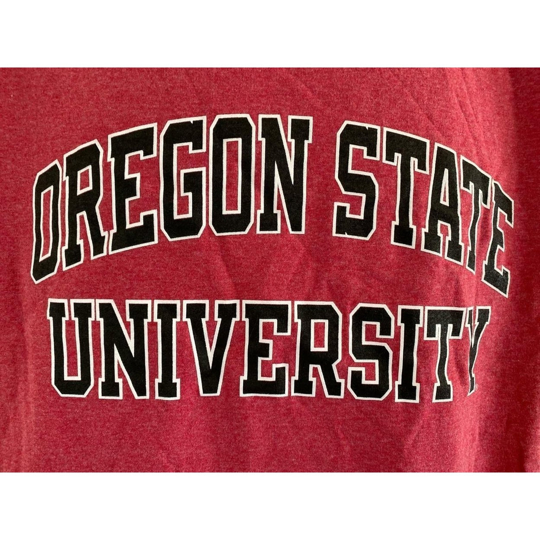 Oregon State Beavers Mens Size L Large Red Shirt Image 3