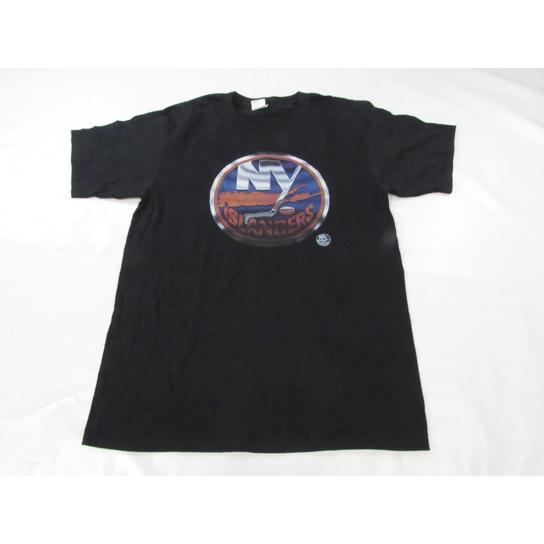 York Islanders Mens Size M Medium Black Shirt Image 1