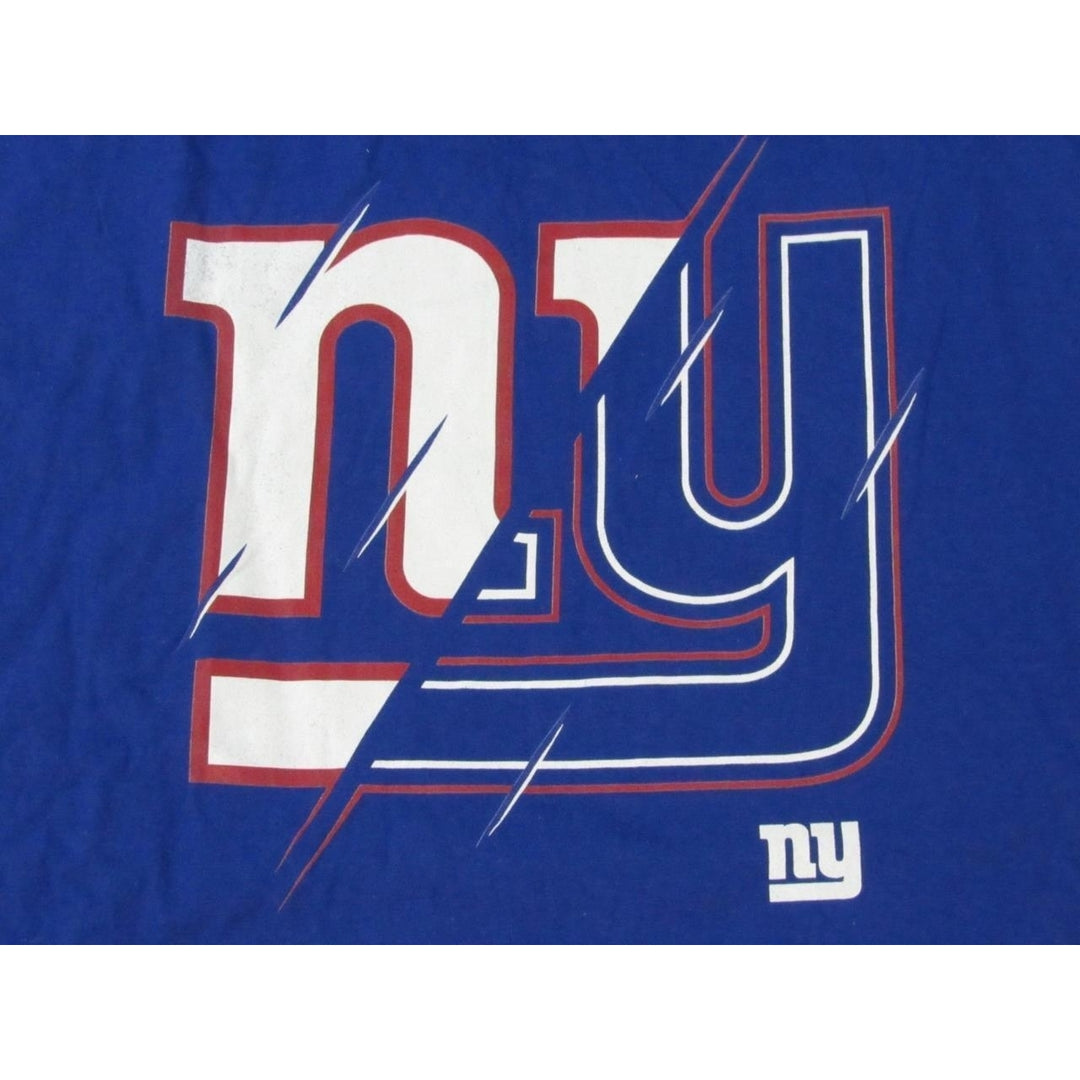 York Giants NY Mens Size 2XL 2XLarge Blue Shirt Image 3