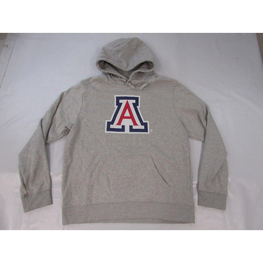 University of Arizona Wildcats Mens Size L Large Gray Hoodie Image 1