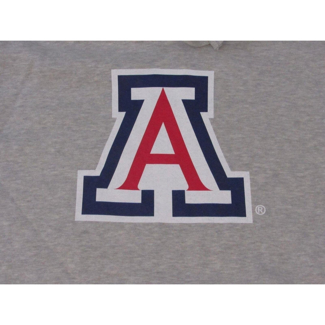 University of Arizona Wildcats Mens Size L Large Gray Hoodie Image 3