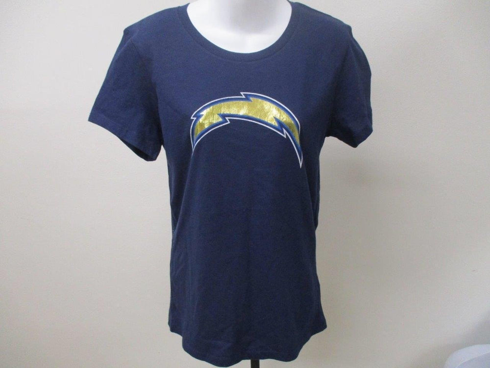 Los Angeles Chargers Womens Size L Large Blue Shirt MSRP 28 Image 2