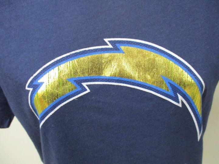 Los Angeles Chargers Womens Size L Large Blue Shirt MSRP 28 Image 3