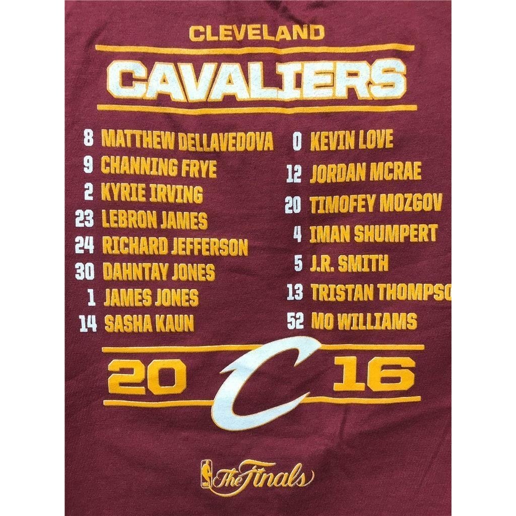 Cleveland Cavaliers Champs 2016 Kids Size 3T Maroon Adidas Shirt Image 4