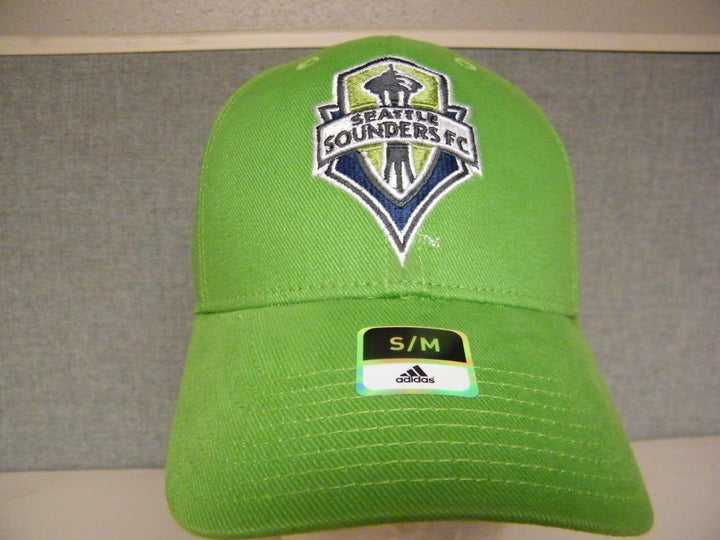 Seattle Sounders FC Adult Mens Size S/M Adidas Cap Hat 22 Image 1