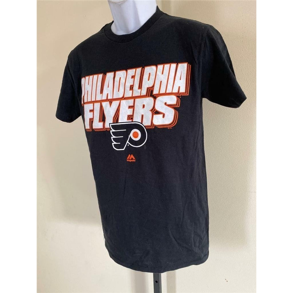 Philadelphia Flyers Mens Size S Small Black Shirt Image 2