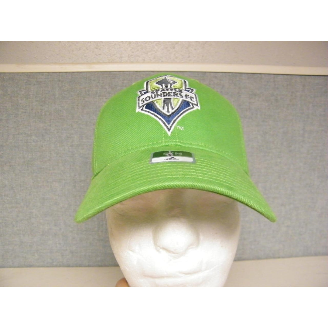 Seattle Sounders FC Adult Mens Size S/M Adidas Cap Hat 22 Image 4