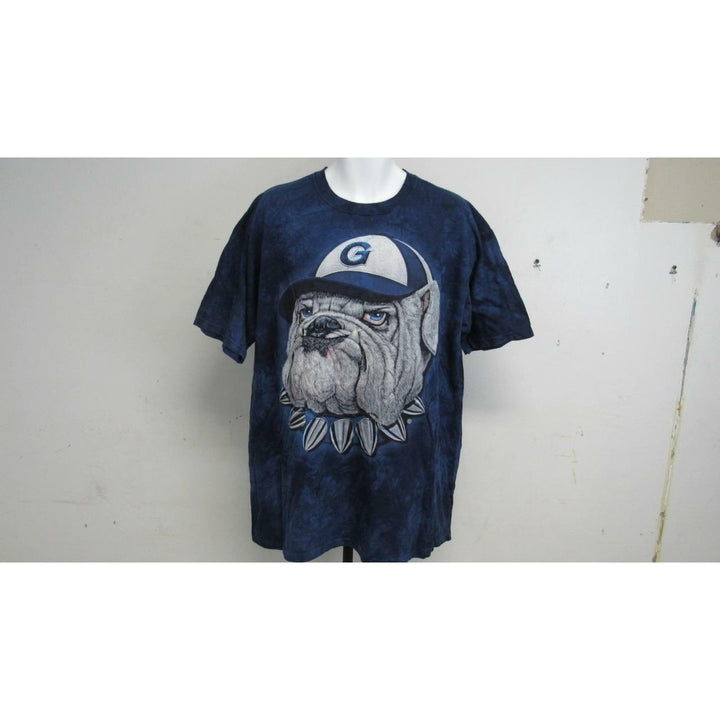 Gonzaga Bulldogs Mens Size XL XLarge Dark Blue Shirt Image 2