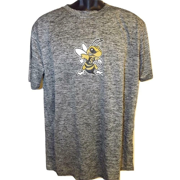 West Virginia State Yellow Jackets Mens L Large Polyester Performance Shirt Image 1