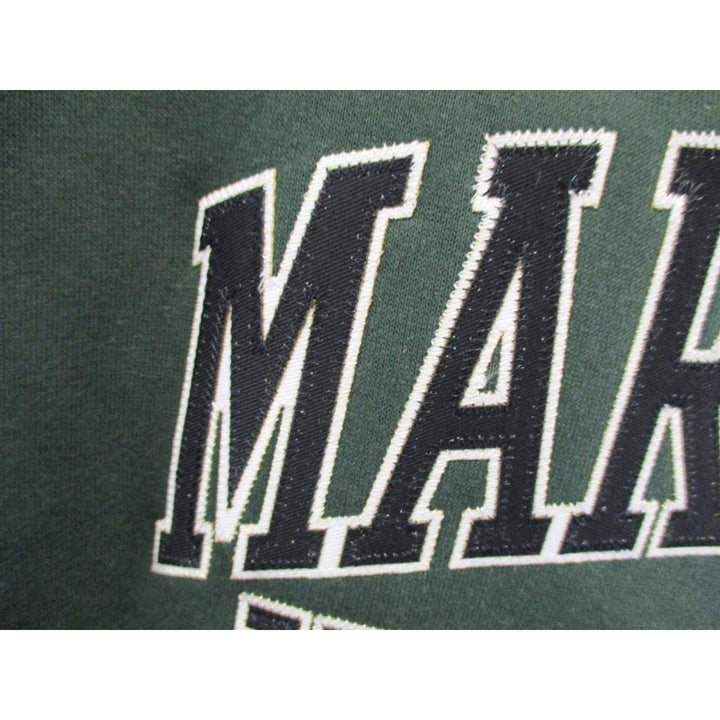 Marshall Thundering Herd Mens Size M Medium Green Hoodie Image 3