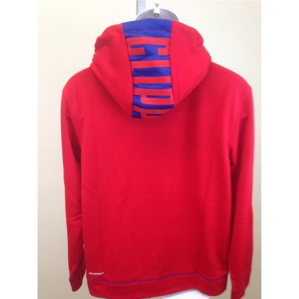 Los Angeles Clippers Mens Size S Small Adidas 2015 Tip Off Red Hoodie 75 Image 4