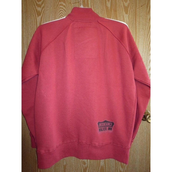 - Moondance Walker Minnesota Mens Size L LARGE Red Full Zip Jacket Image 3