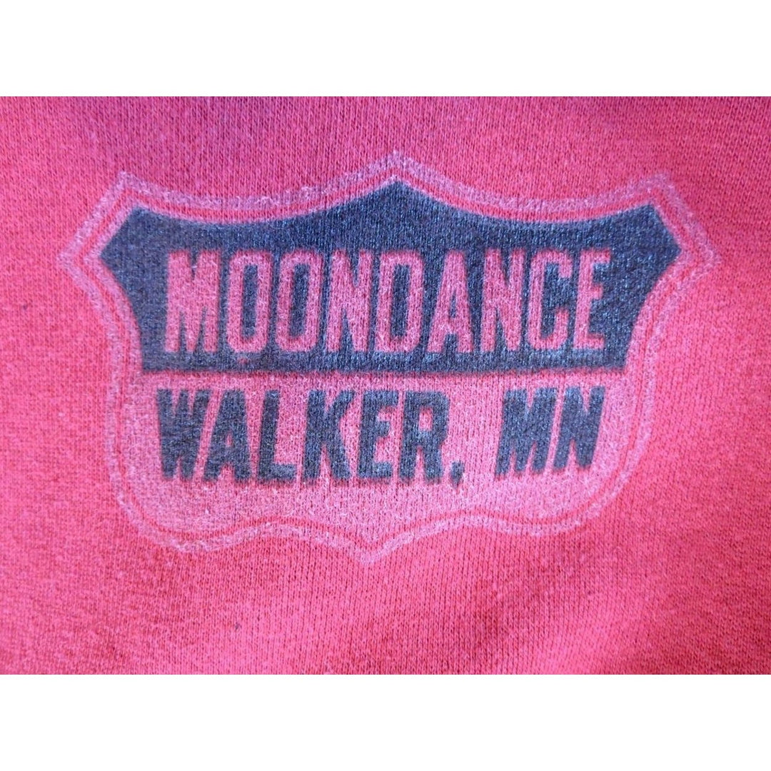 - Moondance Walker Minnesota Mens Size L LARGE Red Full Zip Jacket Image 6