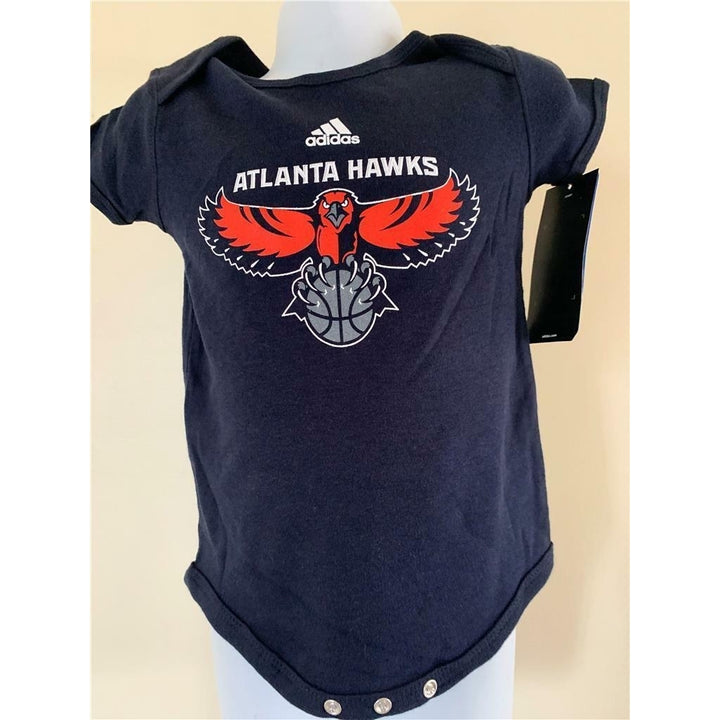 Atlanta Hawks Infant Size 18 Months Blue Adidas Creeper Image 1