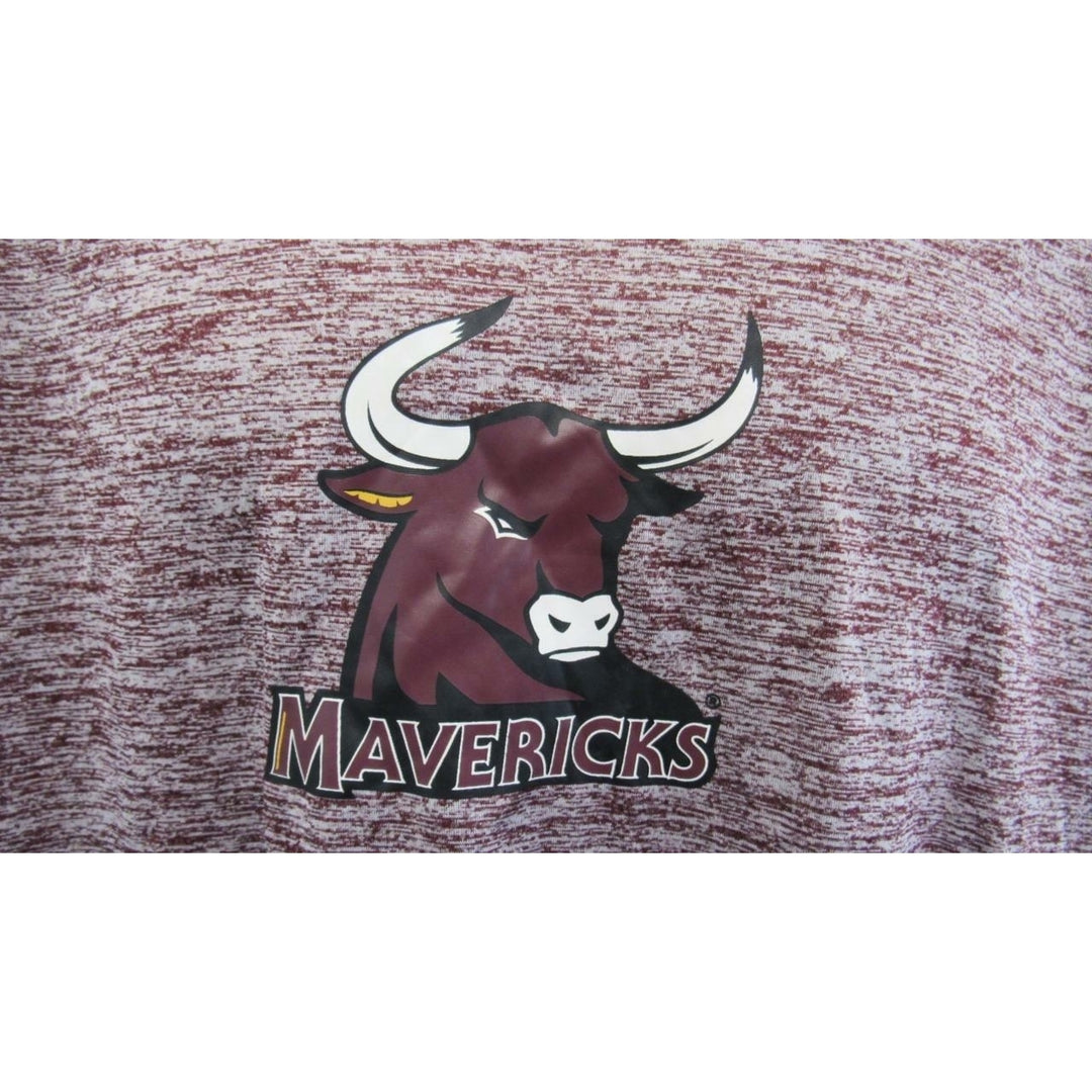 Colorado Mesa Mavericks Mens Size XL XLarge Red Russell Athletic Shirt Image 3