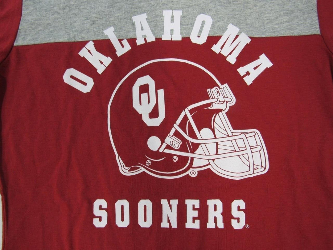 University of Oklahoma Sooners Football Womens Size S Nike RedGray Shirt 38 Image 3