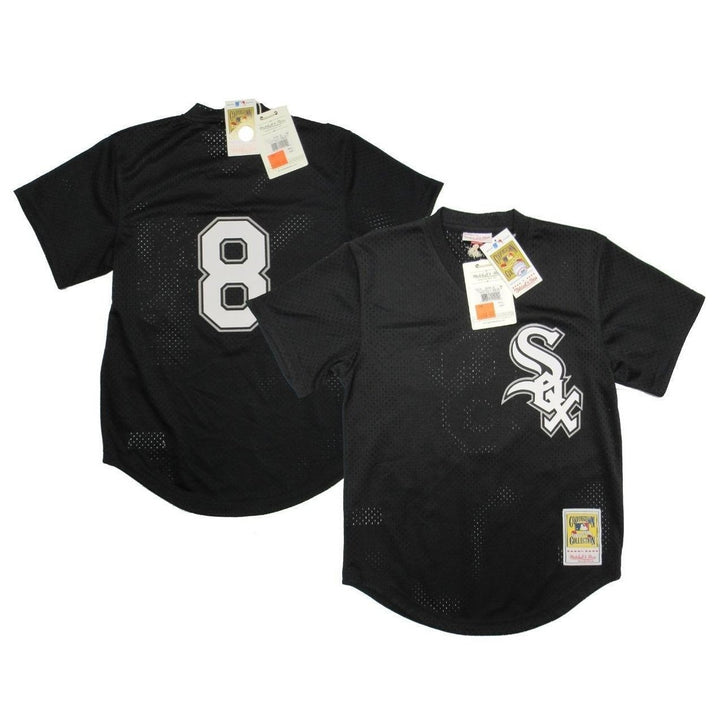 Bo Jackson 8 White Sox Mens Size 36 S Mitchell and Ness Authentic BP Jersey Image 1