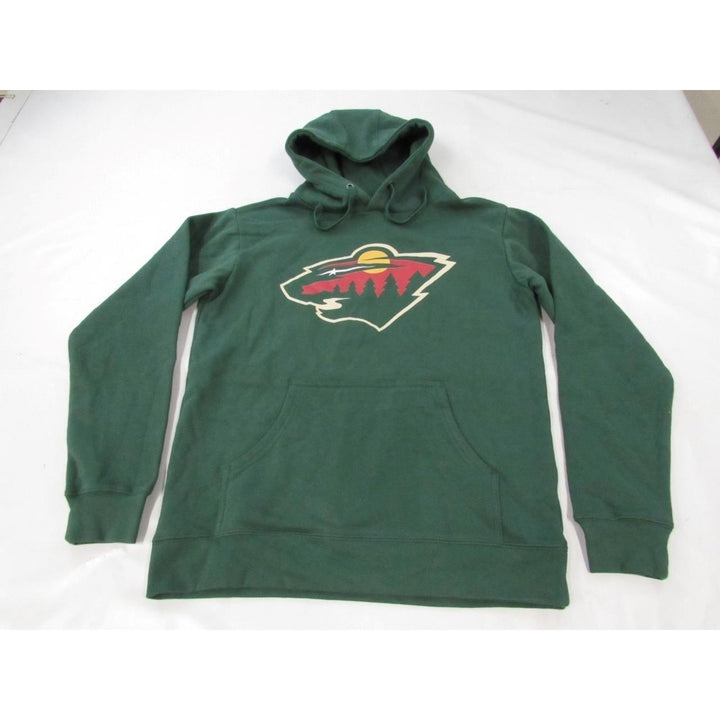 Minnesota Wild 9 Mikko Koivu Mens Size S Small Green Hoodie Image 1