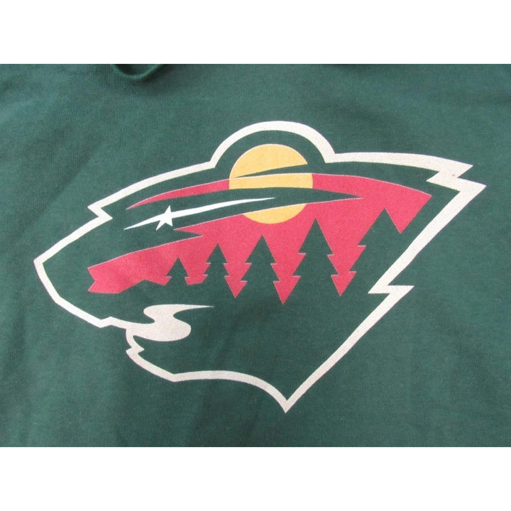 Minnesota Wild 9 Mikko Koivu Mens Size S Small Green Hoodie Image 3