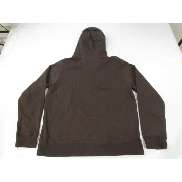 Lehigh Mountain Hawks Mens Size M Medium Brown Hoodie Image 2