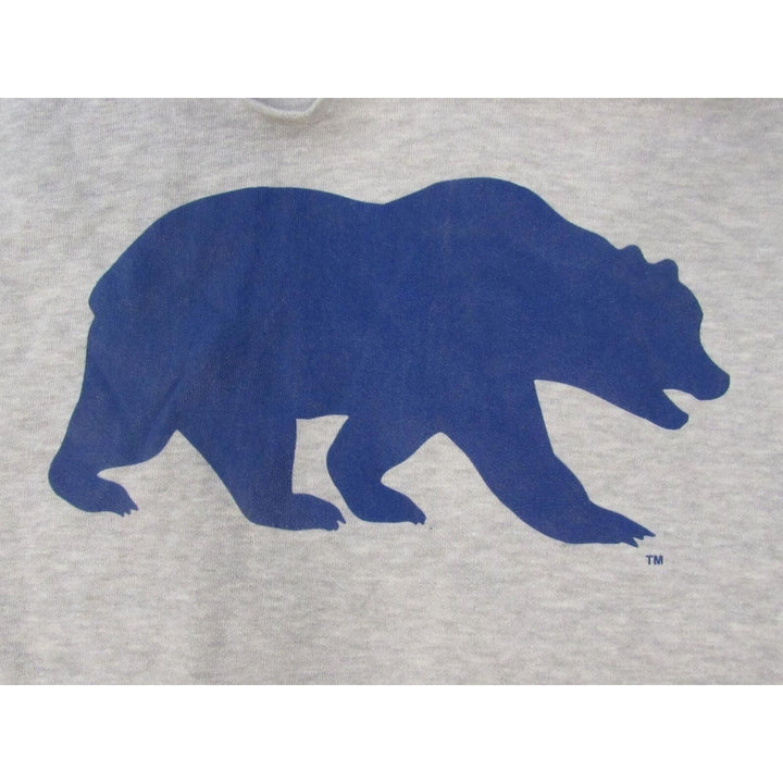 California Golden Bears Mens Size XL XLarge Light Gray Hoodie Image 3