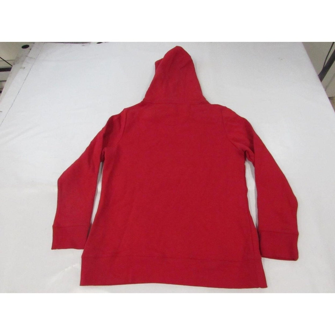 Washington State Cougars Football Womens Size L Large Red Hoodie Image 2