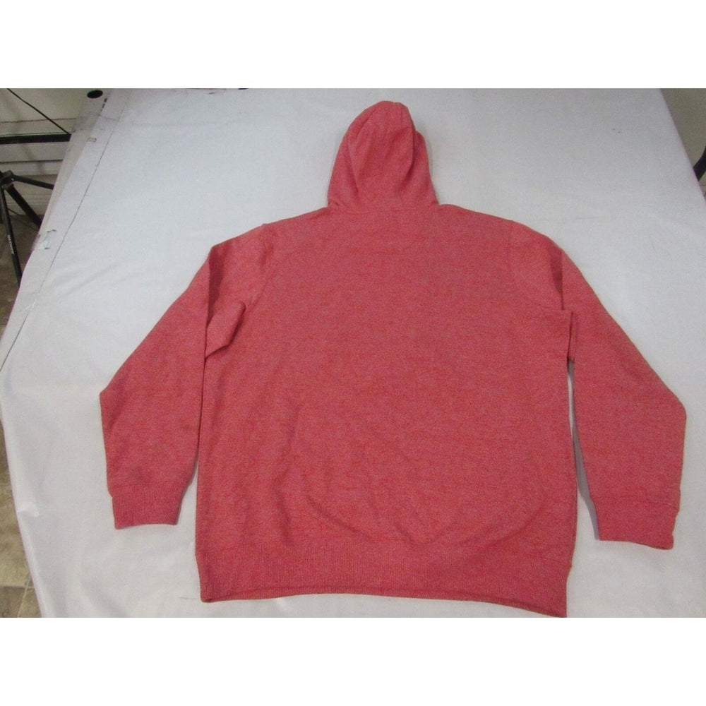 Stanford Cardinal Mens Size XL XLarge Heather Red Light-Weight Hoodie Image 2